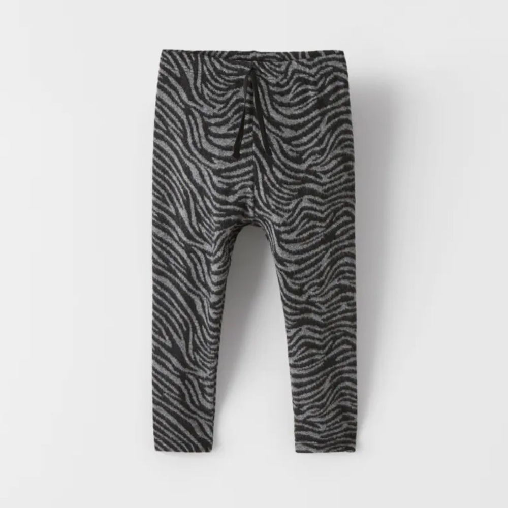 Zara Soft Touch Zebra Leggings